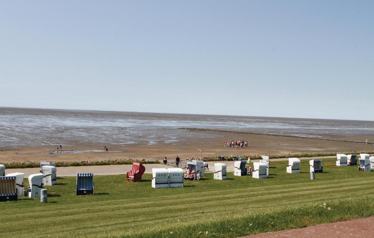 Friedrichskoog-Deichblick 10 Villa Buitenkant foto